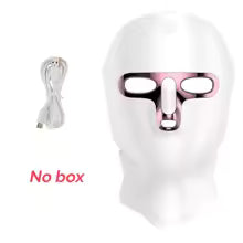 Masque LED 7 Couleurs Visage & Cou - Anti-Rides & Anti-Acné